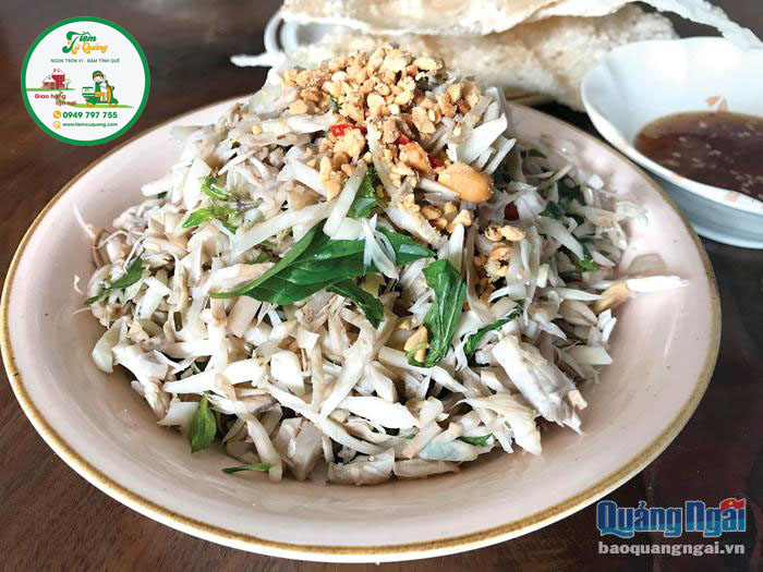 Mít trộn bánh tráng