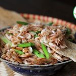 Tép đồng xào hành