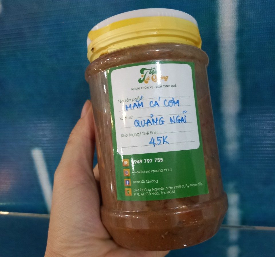 Mắm cá cơm Quảng Ngãi
