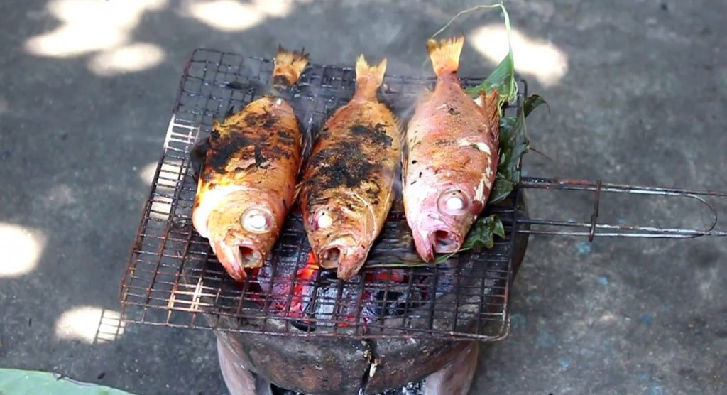 ca ba trau nuong
